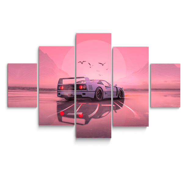 Collage Retro Wave - Imagen 2
