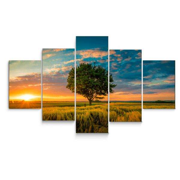 Collage Sunset Tree - Imagen 2