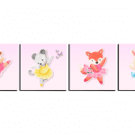 Pack Bailarinas Acuarela - Imagen 6