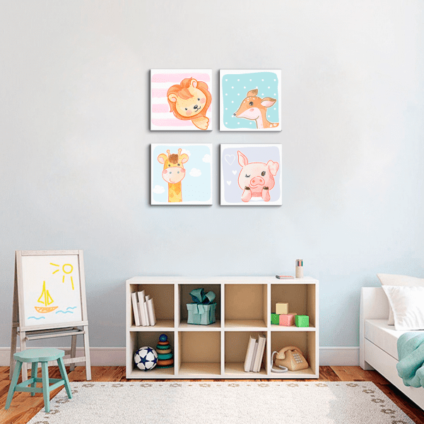 Pack Pastel Zoo