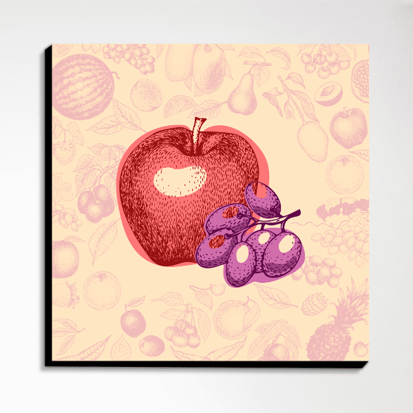 Pack Frutas Vintage - Imagen 3