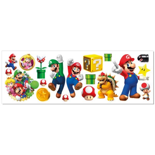 Set Pegatinas Mario Bros Nintendo 64 - Imagen 2