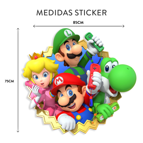 Vinilo Mario Bros Game - Imagen 3